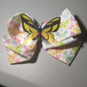 Colorful Butterfly Hair Bow for Kids